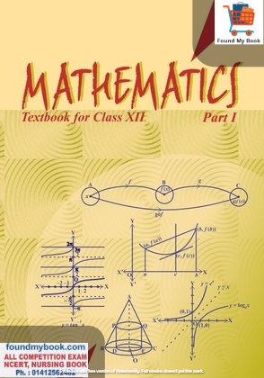 Buy Online NCERT Mathematics Part 1st for Class 12th latest edition as ...